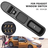 6 pin electric window switch unit front passenger side for peugeot 207 oe 6654qk auto replacement interior parts accessories