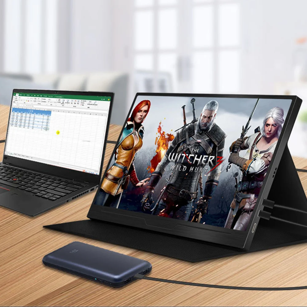 14 &quot1080P IPS Портативный игровые мониторы для PS4 XBOX переключатель супер тонкий