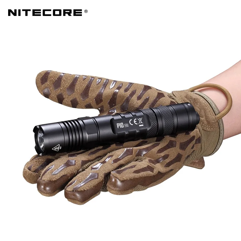 Новый светодиодный фонарик NITECORE P10 V2 18650 CREE XP-L2 V6 1100 люмен уличный