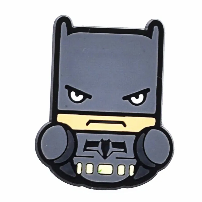 50 шт. оптовая продажа микс мультфильм Marvel Hero ПВХ плоская задняя вспышка супер