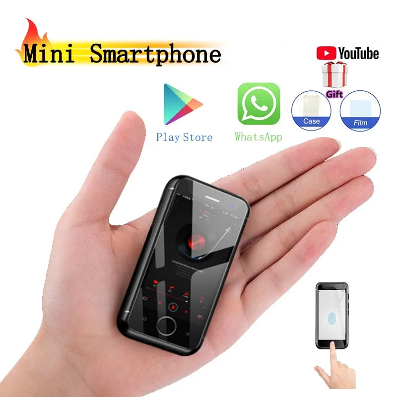 Melrose K15 Super Mini Smartphone Android 7.0 2GB RAM 8GB/32GB ROM 2.45'' Quad Core Google Play 4G LTE Small Mobile Phone VS S9X