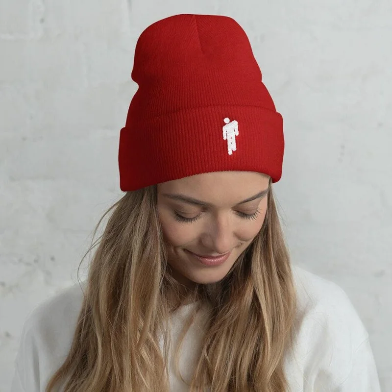 Модные шапочки Skullies для женщин вязанная хлопковая вязаная шапка унисекс с