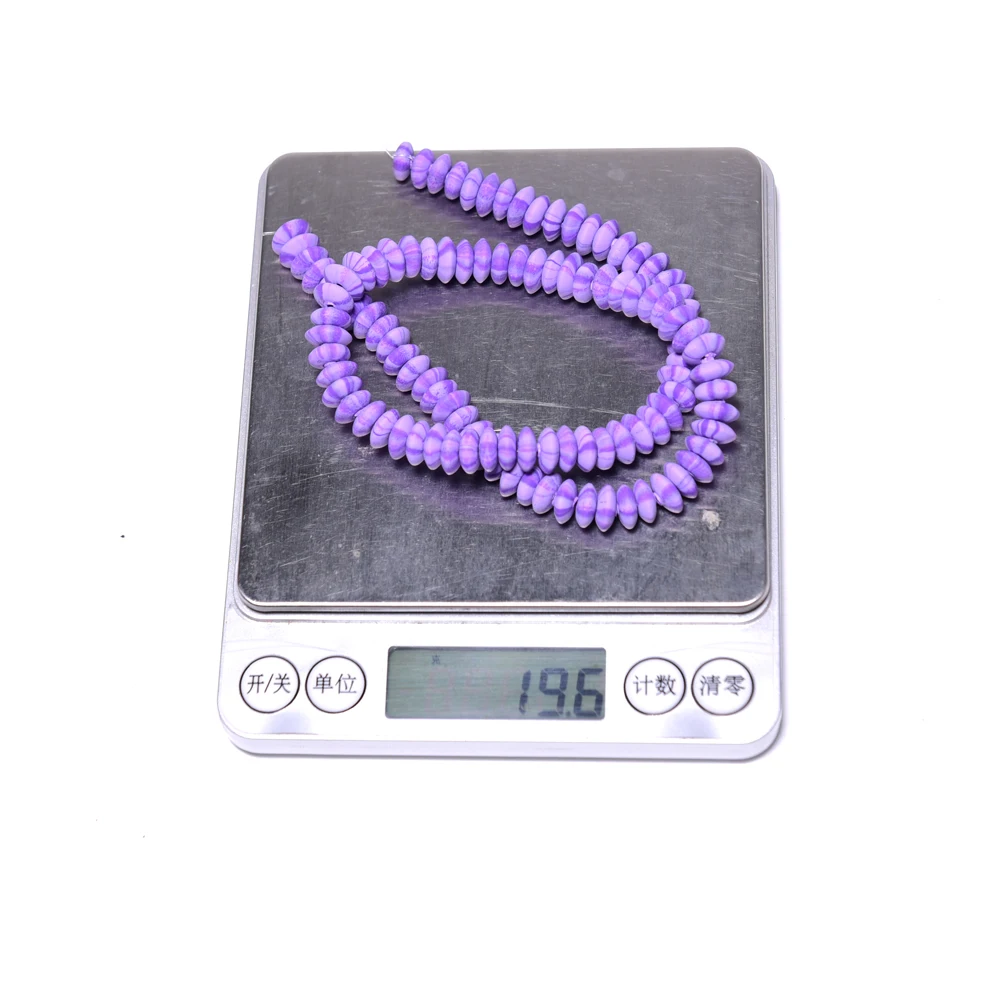 2020 Оптовые Бусины для рукоделия 8 мм плоские круглые полимерные глины россыпью