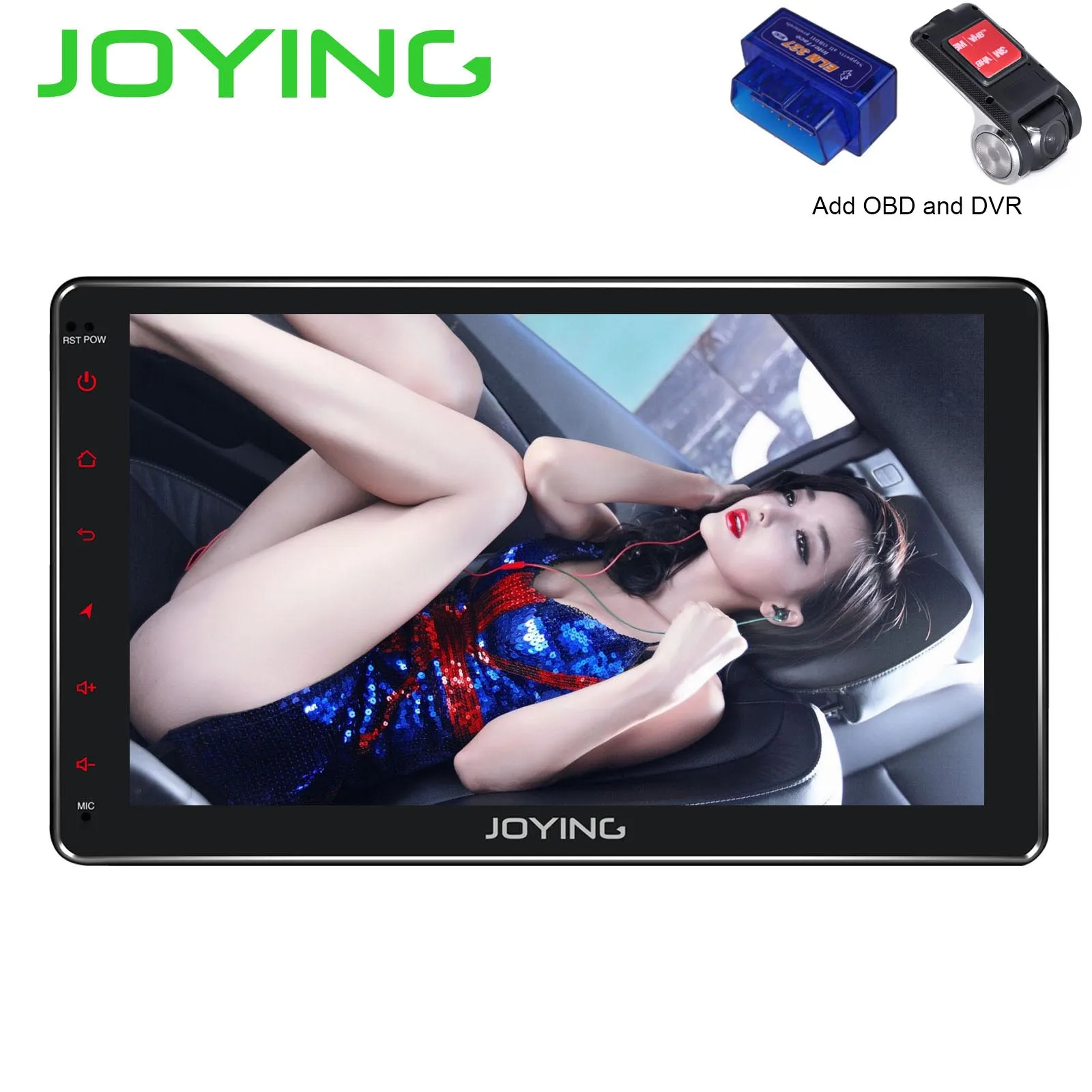 Add DVR OBD 1" gps навигация двойной 2 Din 2 ГБ+ 32 ГБ Android 8,1 автомобильный Радио стерео головное устройство мультимедиа без DVD плеер встроенный DSP Зеркало Ссылка - Цвет: Add DVR OBD