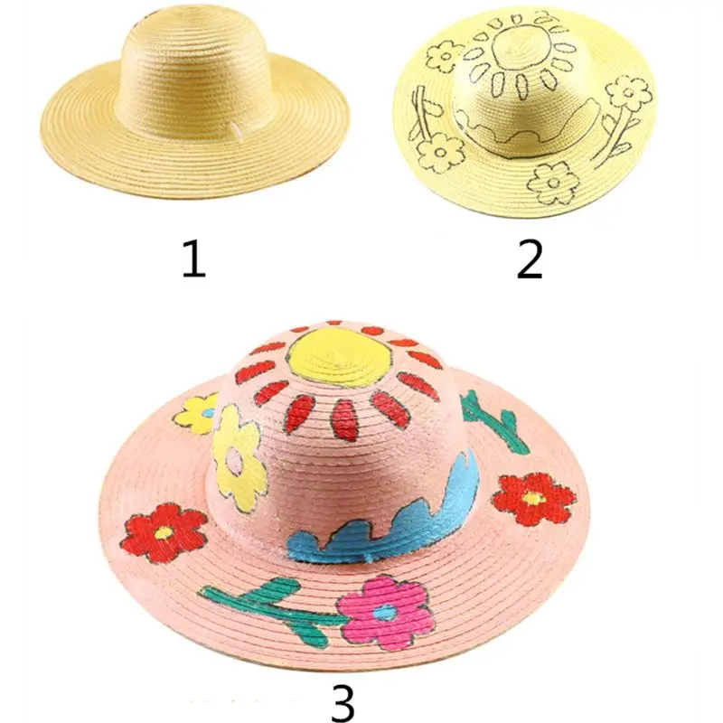 Детский костюм мексиканского сомбреро сделай сам солнцезащитный козырек летняя