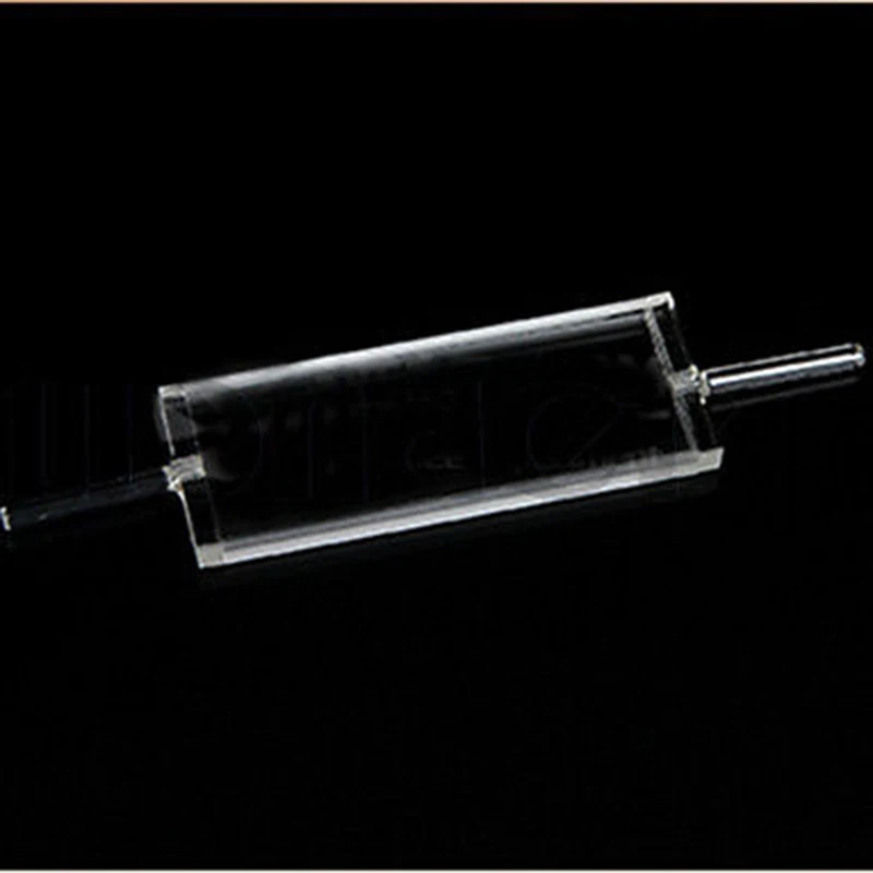 1320ul 1 мм длина пути кварцевый элемент потока Cuvette со стеклянной трубкой