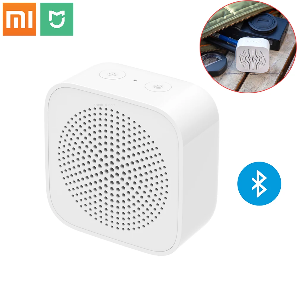 

Xiaomi Mijia Bluetooth Speaker Mini Portable Version Wireless Speakers Stereo Bass AI Control Smart Voice with Mic HD Quality