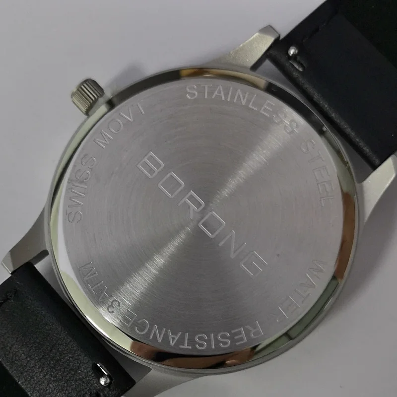 Часы мужские кварцевые с календарем водонепроницаемые черные|Кварцевые часы| |