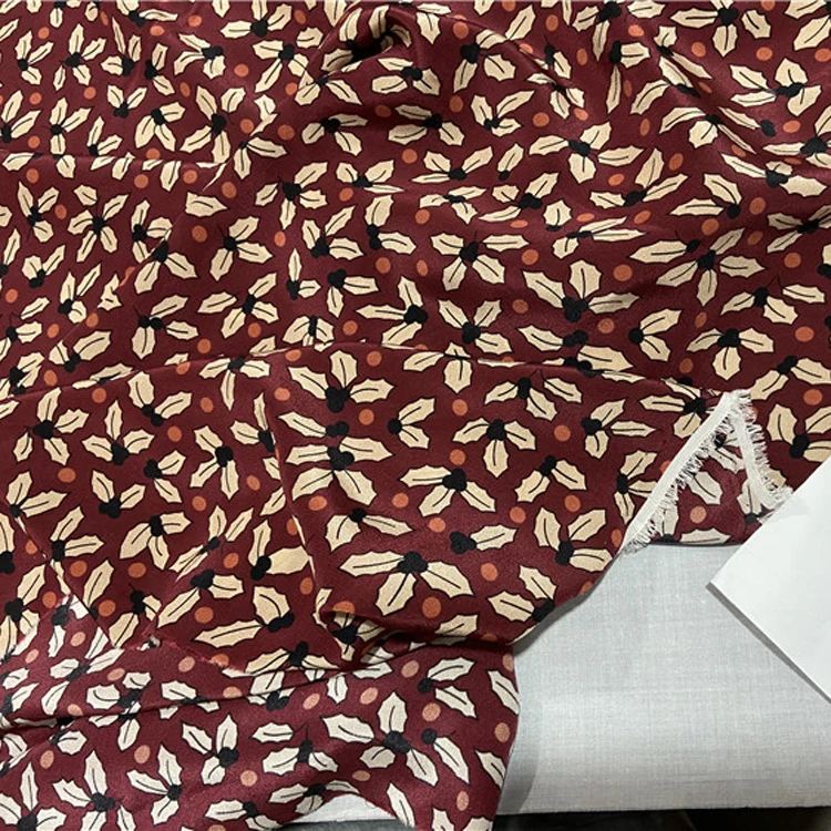 Модная дизайнерская шелковая крепдешиновая ткань с принтом ширина 140 см не