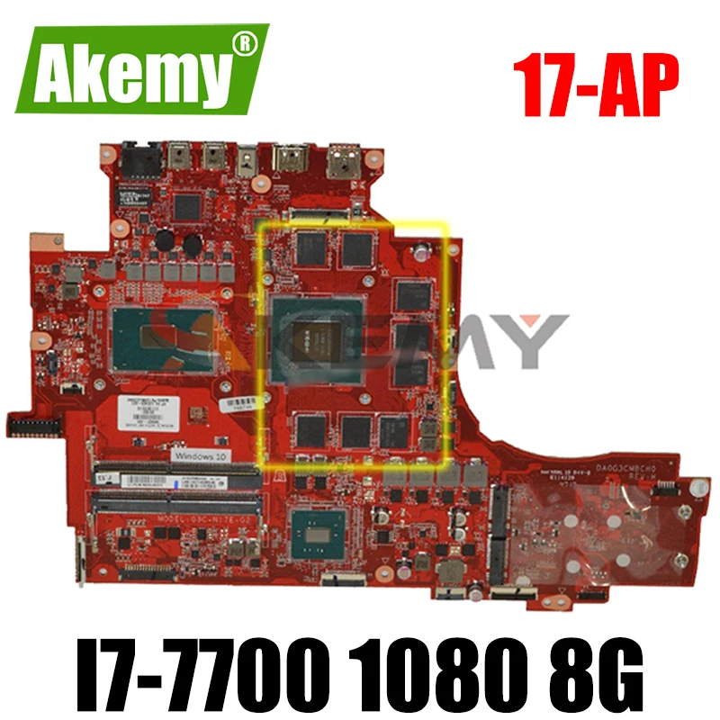 

Для HP двумя способами; Женские х 17-AP 17T-AP материнская плата 940623-601 DAG3CMB1CH0 i7-7700 1080 8G 940623-001 942306-501 100% полностью протестирована