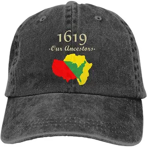 1619 Our Ancestors Baseball Cap Project Cowboy Hat Denim caps Dad Hat Cool Hats