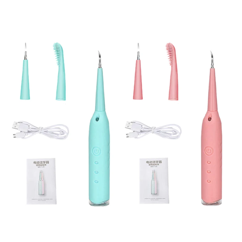

Ultrasonic Scaler Handpiece Cleaning Oral Irrigator Waterproof Electric USB Tooth Cleaning Instrument Tooth