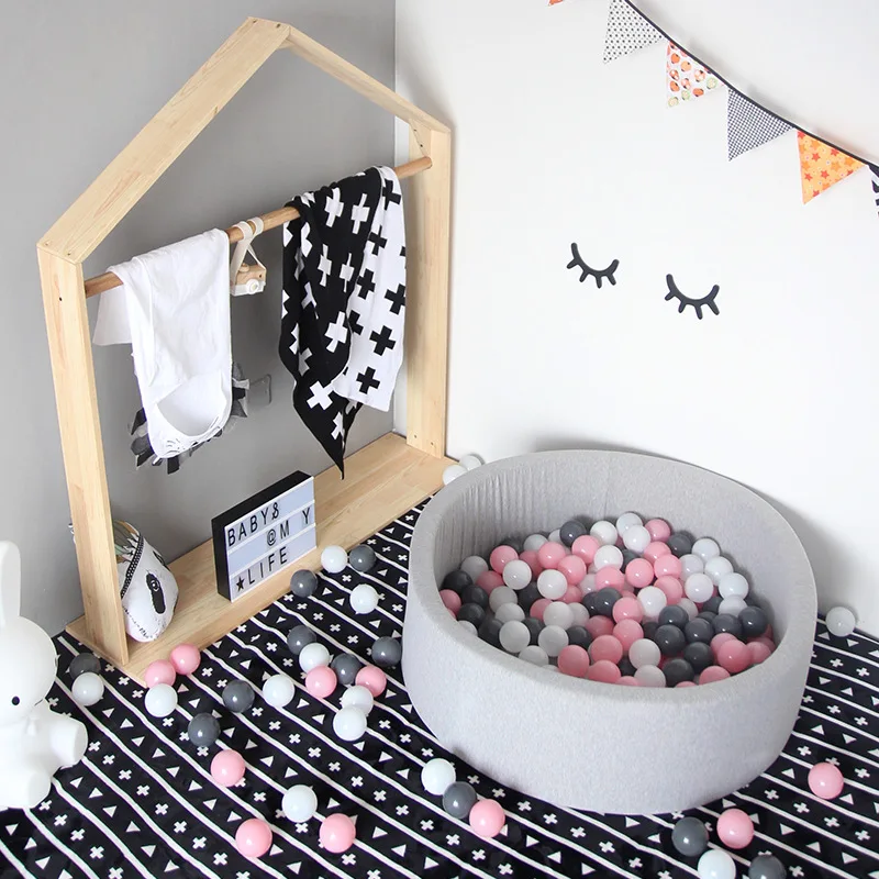 Круглая детская игровая площадка морской мяч Огороженный Бассейн бытовой