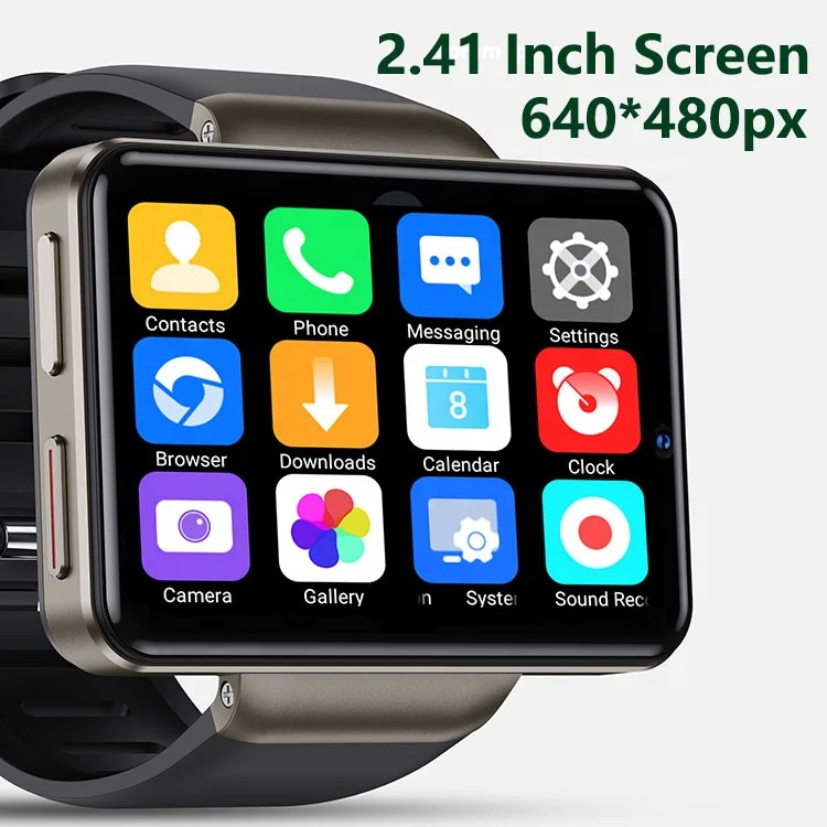 

DM-101 Max S Plus Smartwatch Dual Cameras Large Screen Google Play Map WhatsApp GPS YouTube 3G WCDMA LTE 4G Android Smart Watch