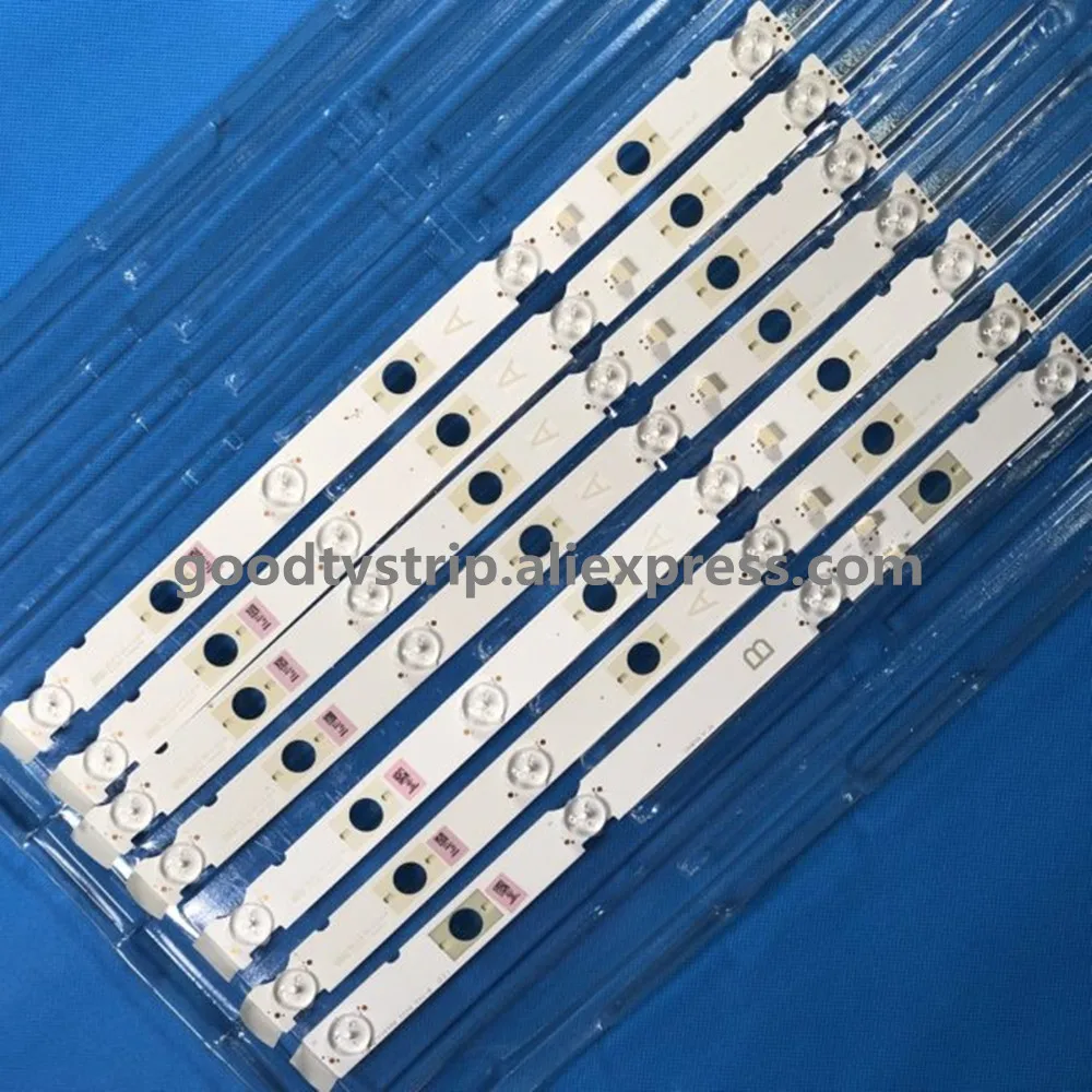 Новый 7 шт./компл. 4 светодиодный 360 мм подсветка полосы для Так NY KDL-48WD653 KDL-48W650D LB48009