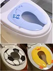 Детское дорожное сиденье, Складывающийся горшок, портативное сиденье для унитаза, детский писсуар, подушка, Детский горшок, стул, коврик