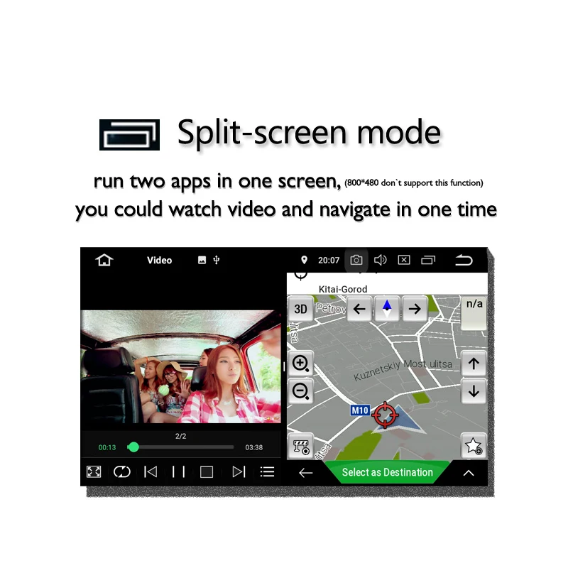 Автомобильный DVD плеер DSP TDA7851 IPS Android 10 Восьмиядерный 4 Гб + Bluetooth 5 0 Wifi GPS Google Map RDS