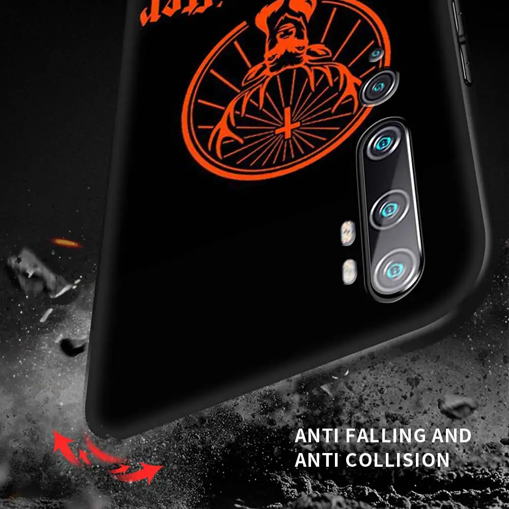 

Jagermeister Logo Case For Xiaomi Mi 11 Poco X3 NFC Note 10 10T 9T CC9 9 A2 Lite 8 9SE A1 Black Shockproof Phone Shell