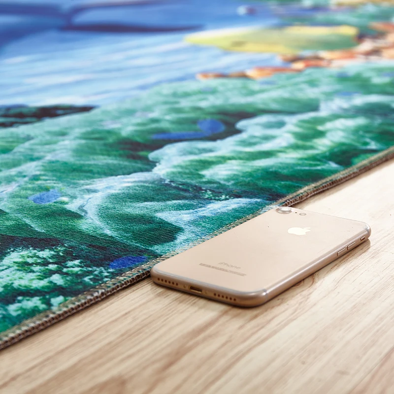 Рождественский коврик с изображением дерева 3D принт мультфильм ковер