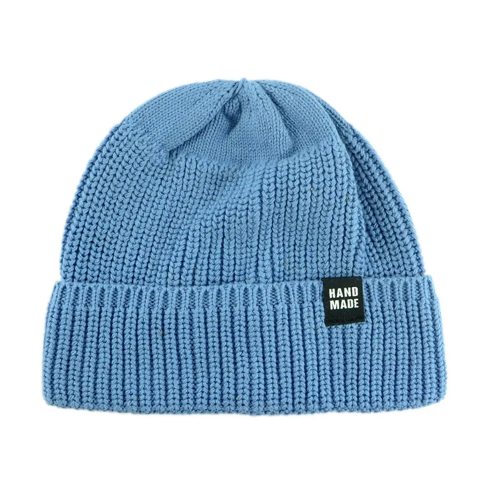 Зеленый Beanies/Новинка года; однотонные вязаные теплые мягкие модные шапки в Корейском стиле; детские шерстяные Повседневные шапки; элегантная шапочка - Цвет: Зеленый