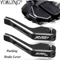 for honda x adv 750 xadv 750 xadv750 2021 motorcycle accessories cnc aluminum parking brake lever motorbike parts brake levers