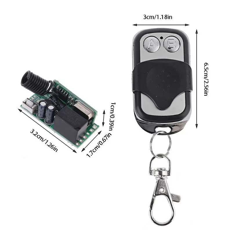 2-КАНАЛЬНЫЙ пульт дистанционного управления с металлическими клавишами модуль