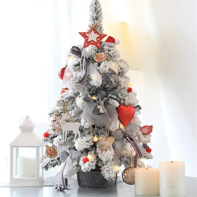 

Christmas Tree Decoration Led Christmas Tree Nightlight Decoration Light Mini Xmas Tree Christmas Decoration New Year Gift