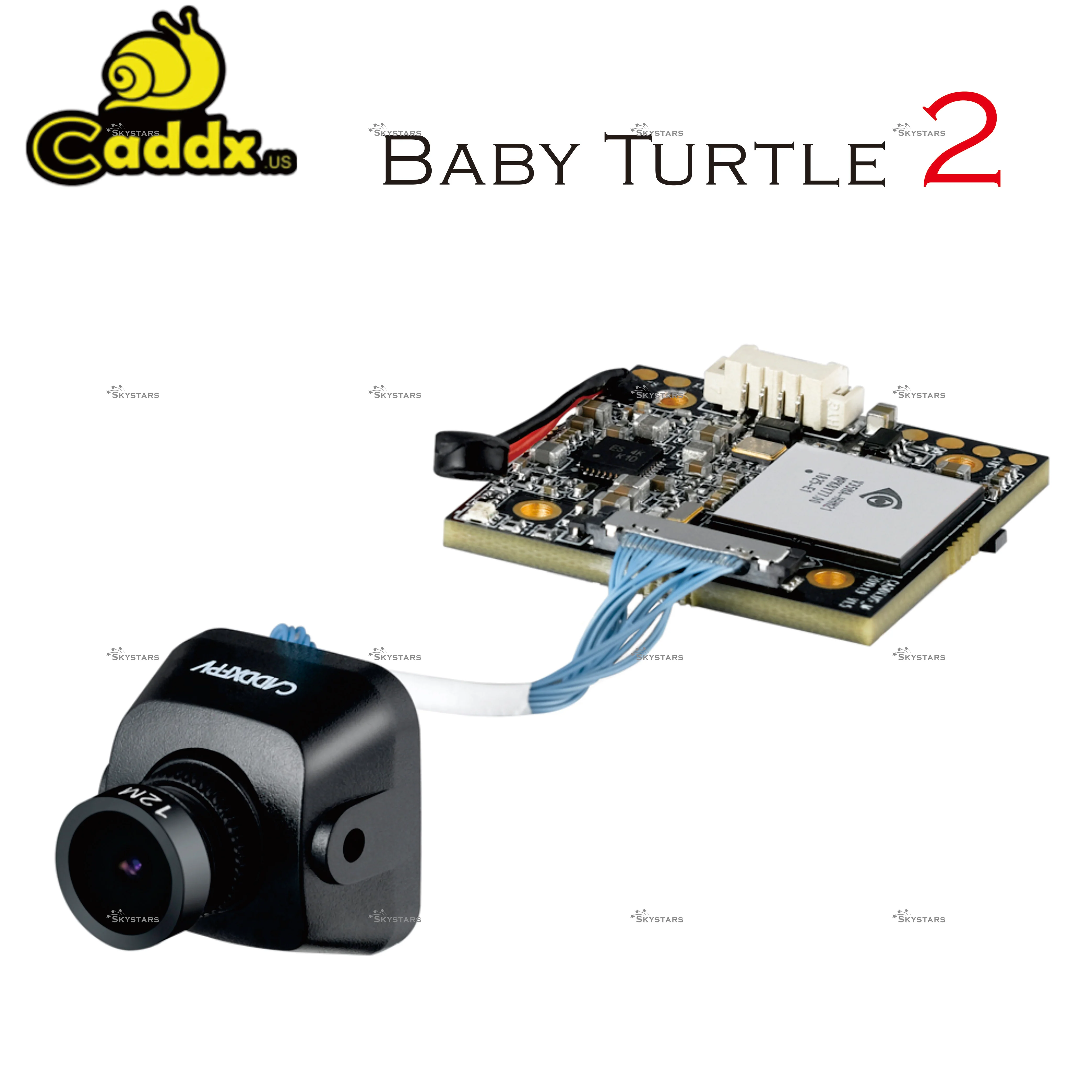 Новое поступление Caddx Turtle V2 1080p 60fps FOV 155 градусов Super WDR Mini HD FPV камера OSD Mic для радиоуправляемого дрона