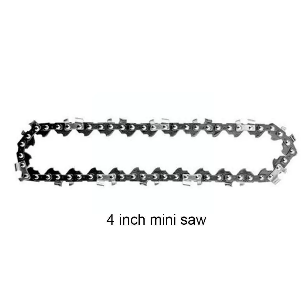 

4-inch Electric Chain Saw Woodworking Tool 28cm Guide Plate Chainsaw Accessory Replacement Chain For Electric Pruning Garde Z5V4
