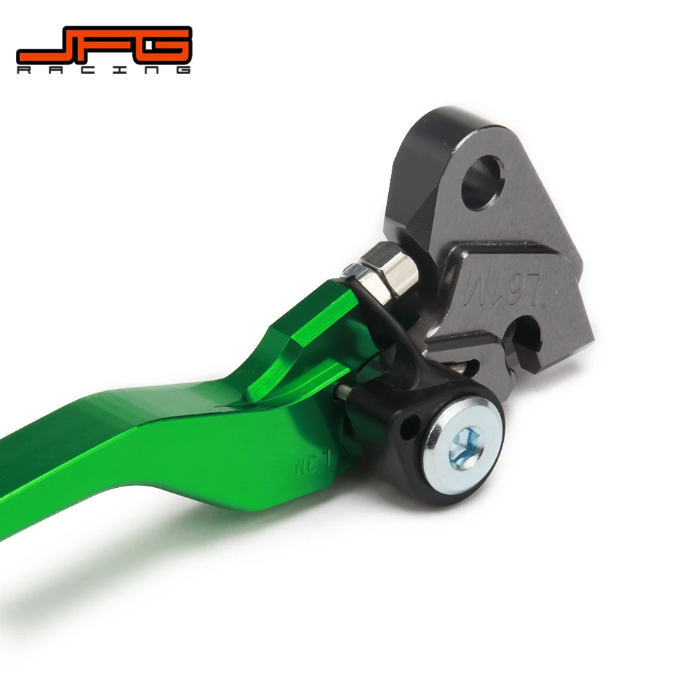 Поворотный складной рычаг тормоза сцепления CNC для KAWASAKI KX125 2006 2008 KX250 2005 KX250F 2012 KX450F