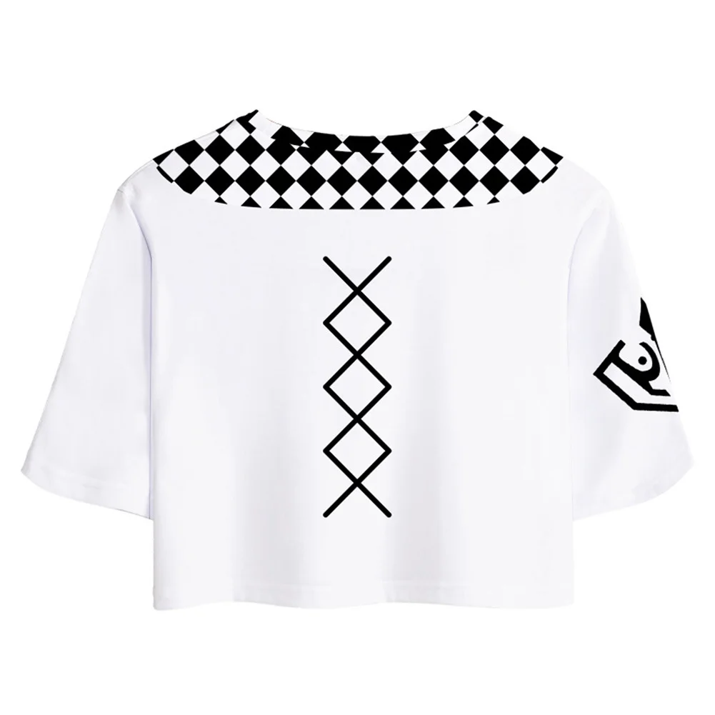 Комплект из 2 предметов Danganronpa V3 шорты и топ комплект для косплея Гармония убийца