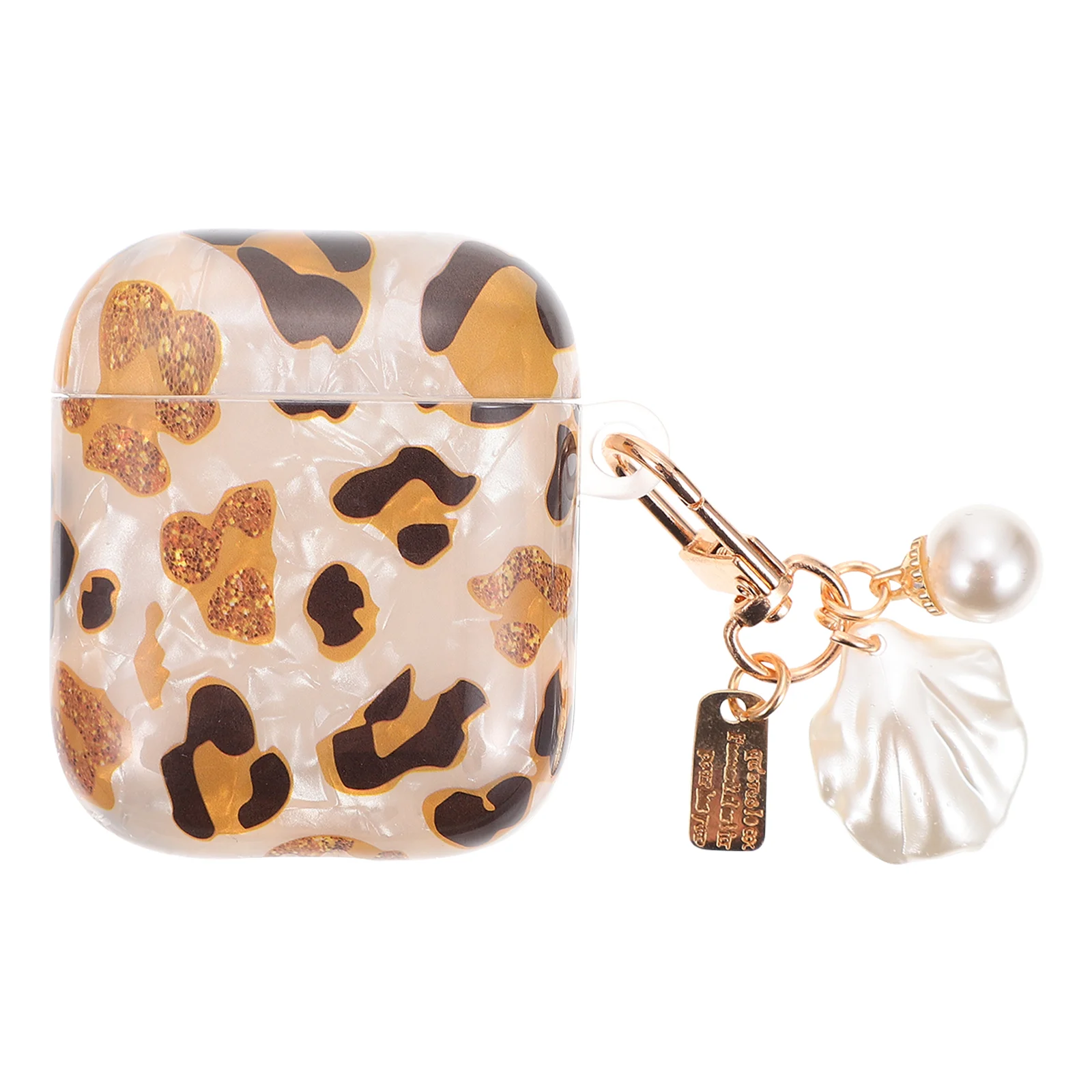 

Wireless Earphone Box with Keychain Compatible with Airpods 1/2 Protective Shell