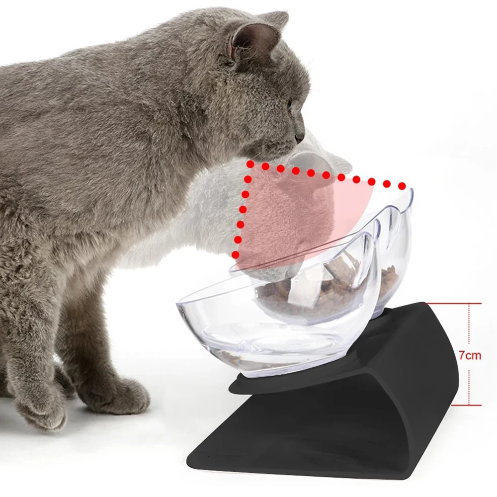 

Non-Slip Double Cat Bowl Dog Bowl With Stand Pet Feeding Cat Water Bowl For Cats Food Pet Bowls For Dogs Feeder Product Supplies