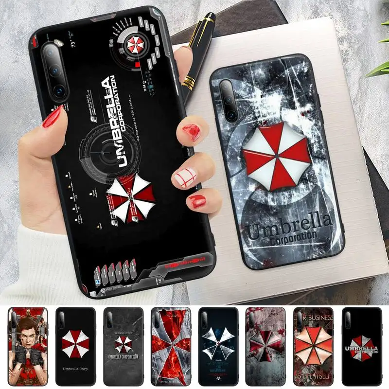 

Biohazard Umbrella Corps Phone Case For Samsung S21 S20 Fe S30 Ultra S10-4G S10-5G Plus Lite S10e S9 Silicone Funda