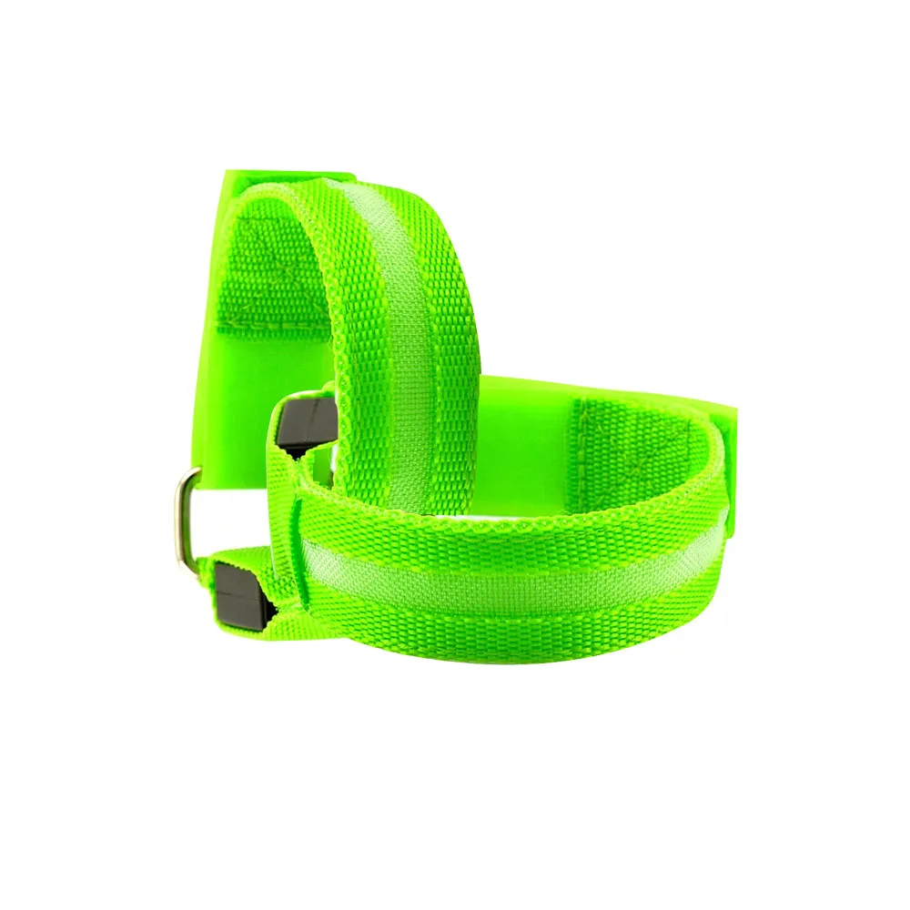 

Wrist Support LED Reflective Light Arm Armband Strap Safety Belts For Night Running Cycling Wristband Strap Wrist Bracelets 2021