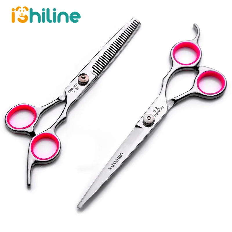 Ножницы из нержавеющей стали для груминга домашних животных|Ножницы собак| |