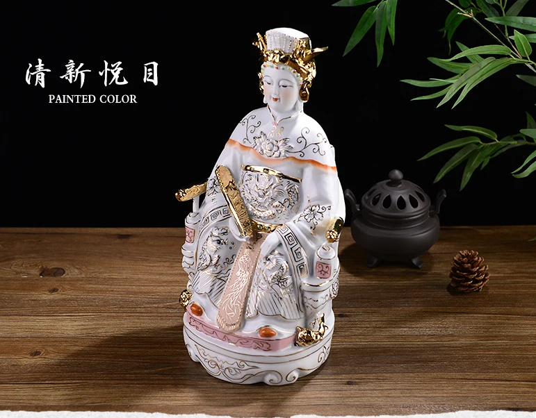 36 см домашняя семейная эффективная талисман защита Фуцзянь Мазу богиня матсу