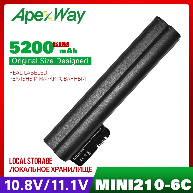 

Аккумулятор для ноутбука HP Mini 210-1000 210-1100 2102 для COMPAQ Mini 210 CQ20 AN03 AN03028 AN03033 AN06 AN06057