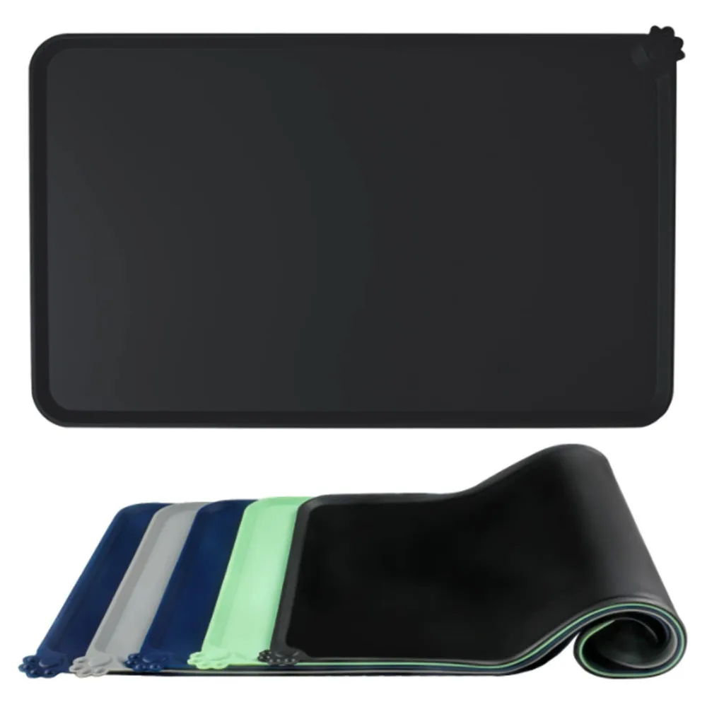 

Waterproof Pet Mat for Dog Cat Silicone Pet Food Pad Pet Bowl Drinking Mat Dog Feeding Mat Placemat Easy Washing Pet Supplies
