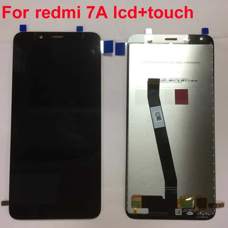 ЖК-дисплей с рамкой и дигитайзером сенсорного экрана для Xiaomi Redmi 7A/MZB7995IN экран 7A 5 45
