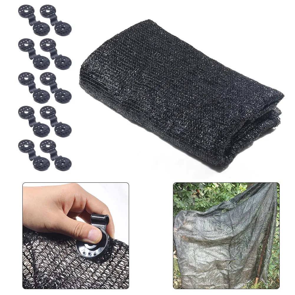

Sunblock Shade Outdoor Garden Sunscreen Sunblock Shade Cloth Greenhouse UV 70% Resistant Plant Cover Net Screen Mesh Tarp