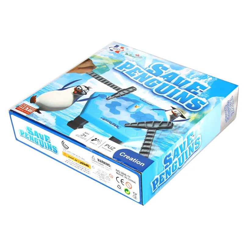 Настольная игра сохранить пингвина ловушка для ледяных игр с молотком забавные