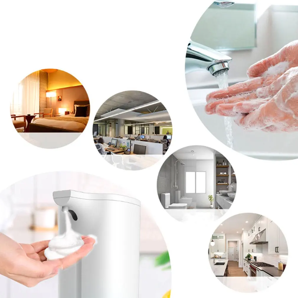 

Smart Sensor Soap Dispenser Distributor Automatic Induction Spray Foam Soap Dispenser Infrared Induction