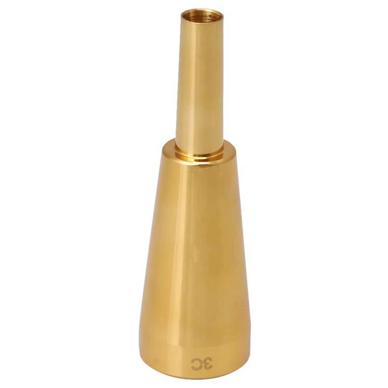 3C труба мундштук Золото Meg металлическая и Размер Золотая Латунная Труба|Труба| |