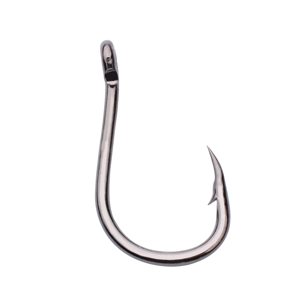 5 шт./лот одиночный крючок для джиггинга рыболовные крючки с рефракцией из перьев