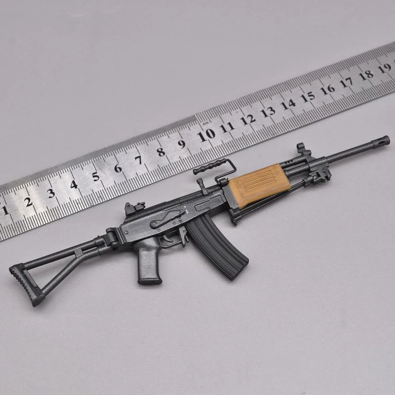 

ARMOURY 1/6th Soldier Israel Galili Assault Rifle Plastic Model Cannot be Fired For Mostly 12 inch Doll Soldier