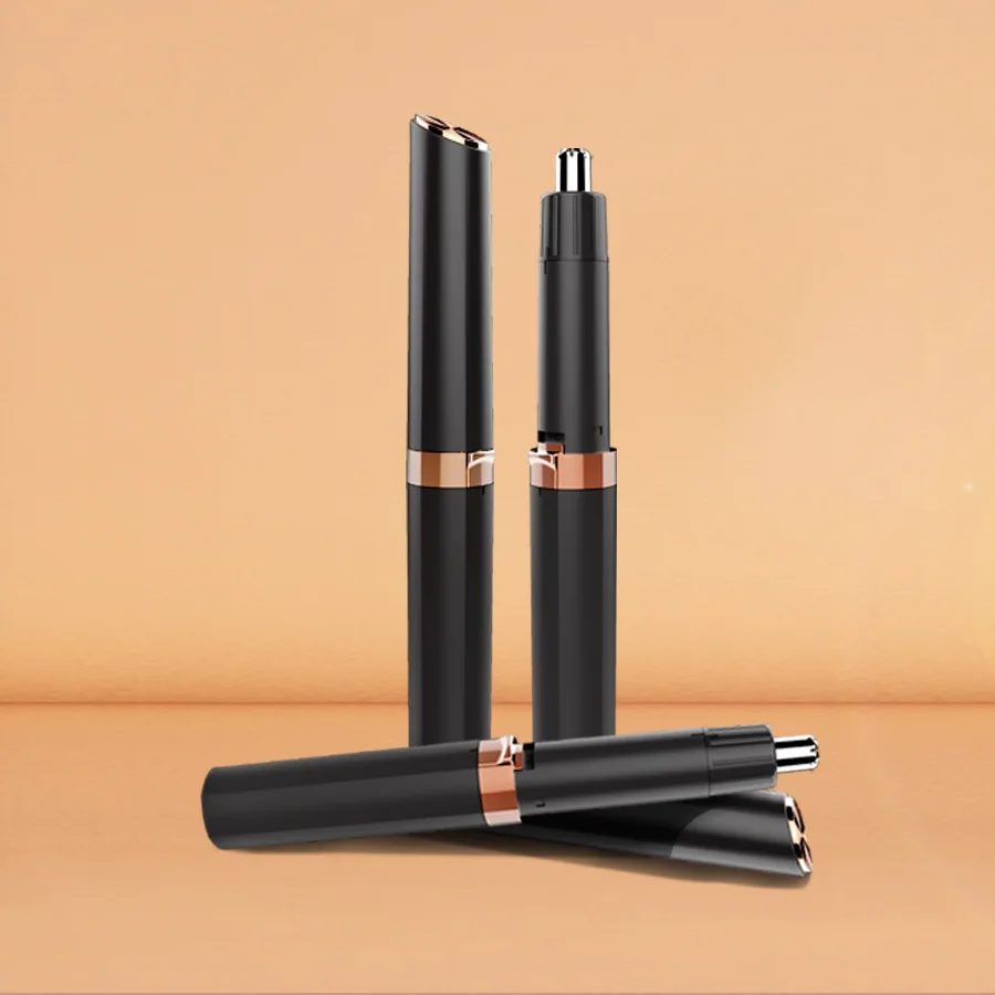 Электрический мини-триммер для волос в носу для мужчин, портативная Бритва для ушей в носу, машинка для стрижки волос, Водонепроницаемая бритва, средство для удаления волос для женщин