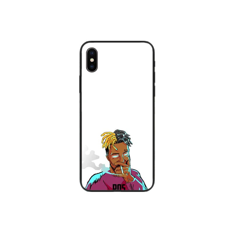 Матовый ТПУ Мягкий силиконовый чехол с принтом Xxxtentacion для iphone 5 5S 6 6S Se plus 7 7plus 8 8plus X