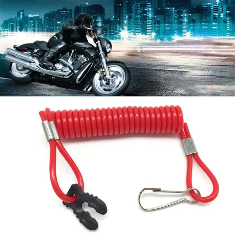 

2021 New 1PC Boat Outboard Engine Motor Lanyard Kill Stop Switch Safety Tether For Honda
