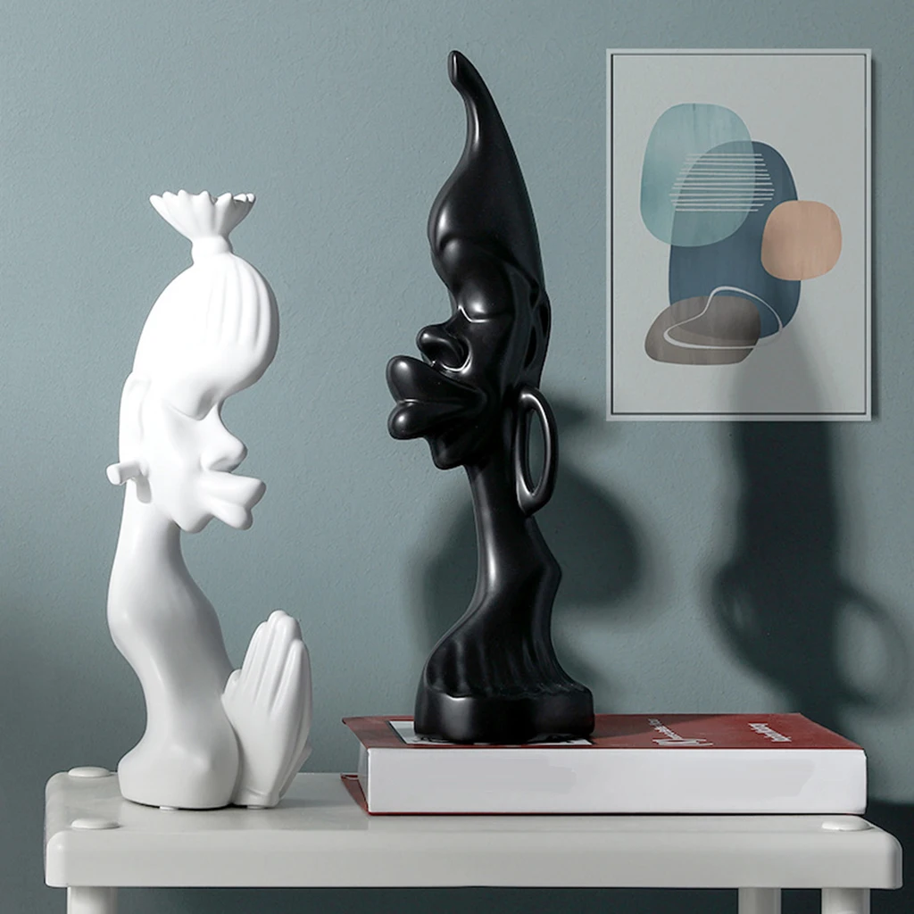 2 предмета в комплекте африканском стиле Статуи фестиваль Свадебная вечеринка